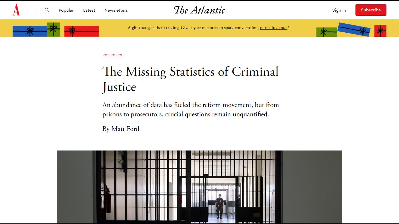 The Missing Statistics of Criminal Justice - The Atlantic